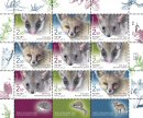Stamp:Endangered Mammals in Israel, designer:Osnat Eshel, Tuvia Kurtz 05/2019